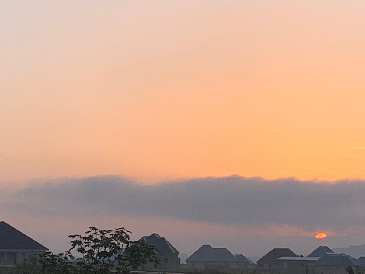 Early morning unfolding across Kuru Karama, Nigeria