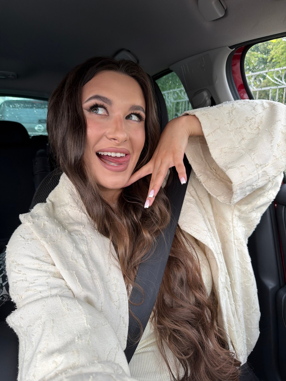 Quick in-car moments near Odintsovo, Russia