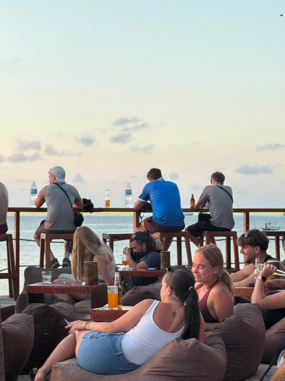Sunset crowds gather at scenic spots in General Luna