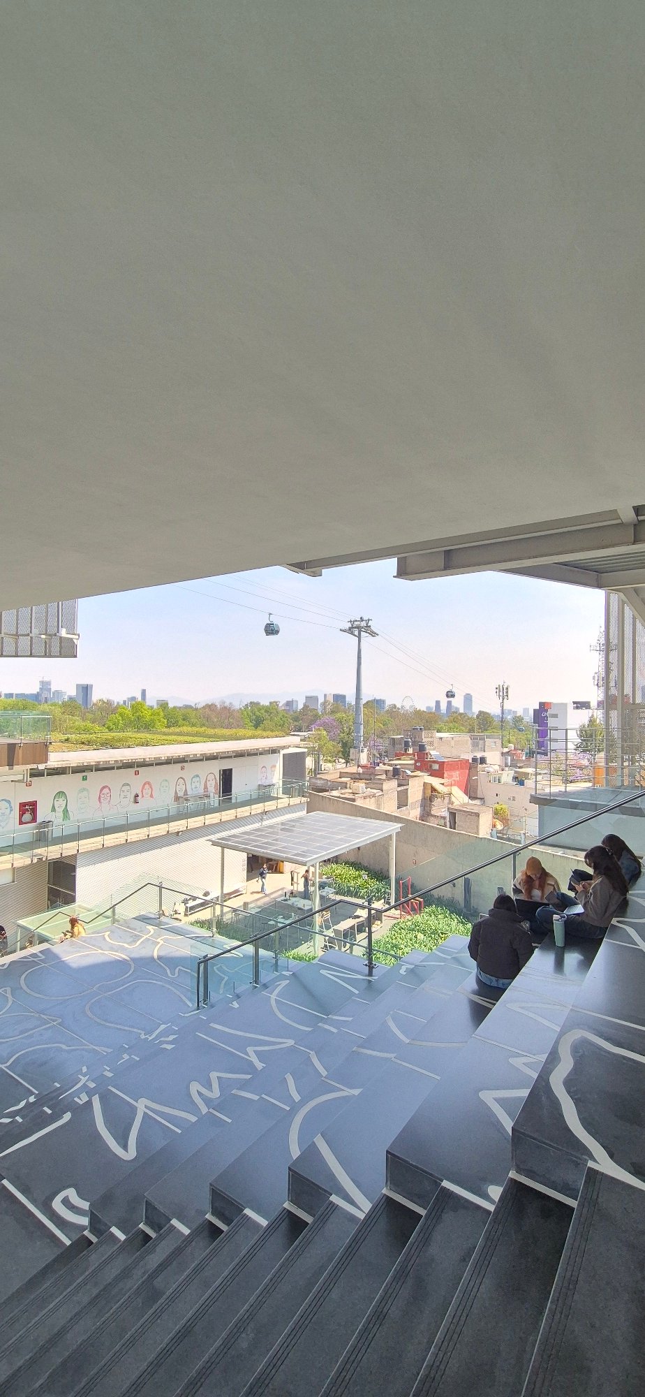 Clear panoramic view captured of Mexico City skyline