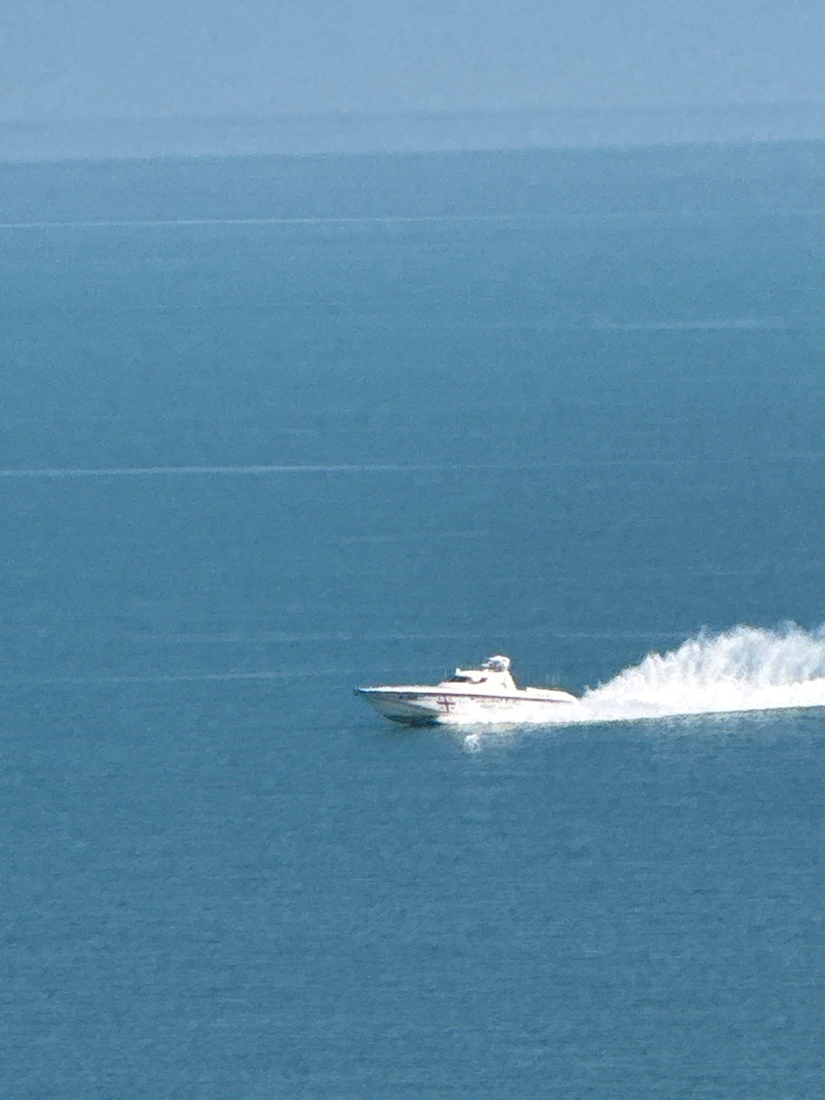Hydrofoil boat spotted crossing Black Sea near Batumi