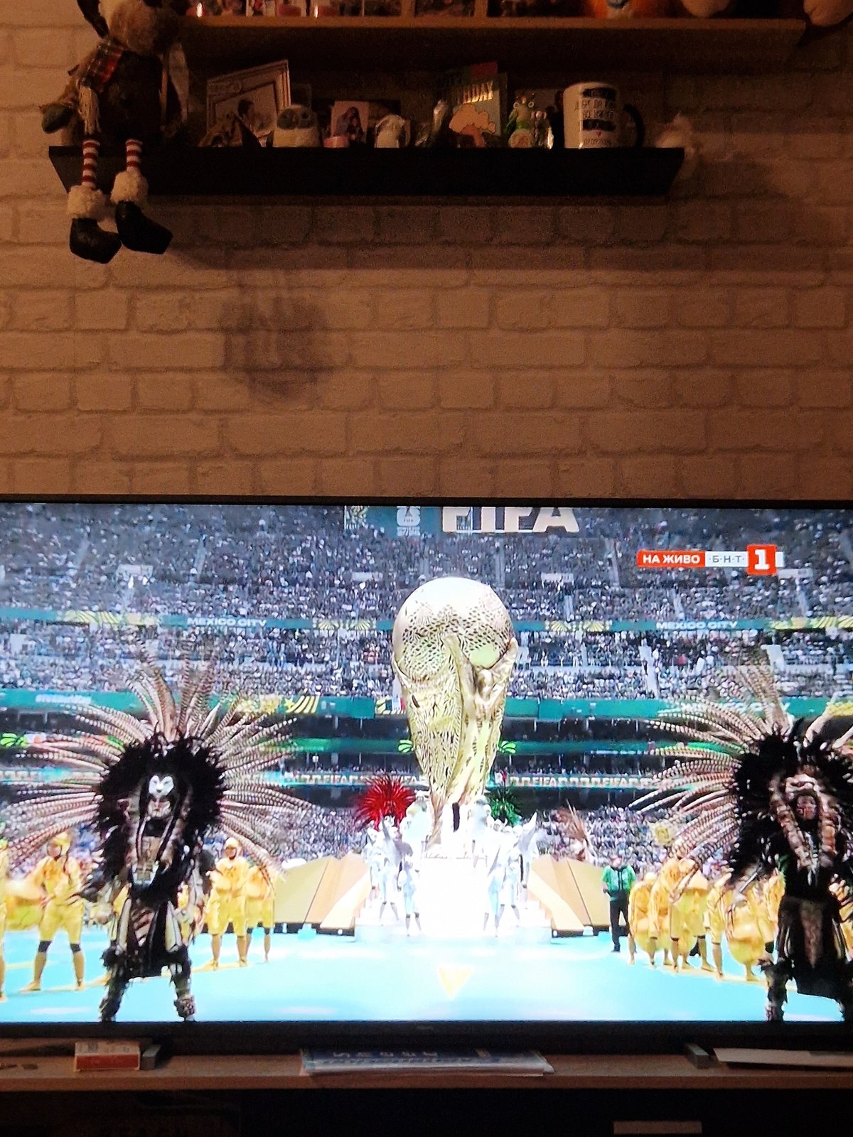 World Cup ceremony broadcast features colorful performers and mascots