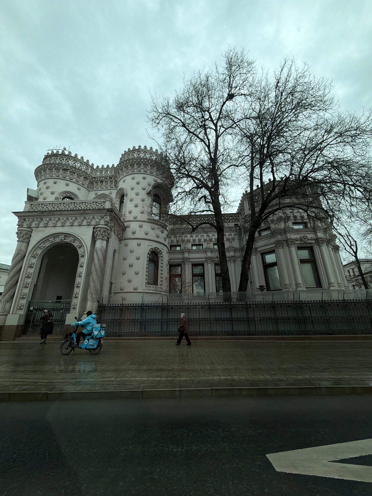 Historic Moscow landmarks documented during morning walk