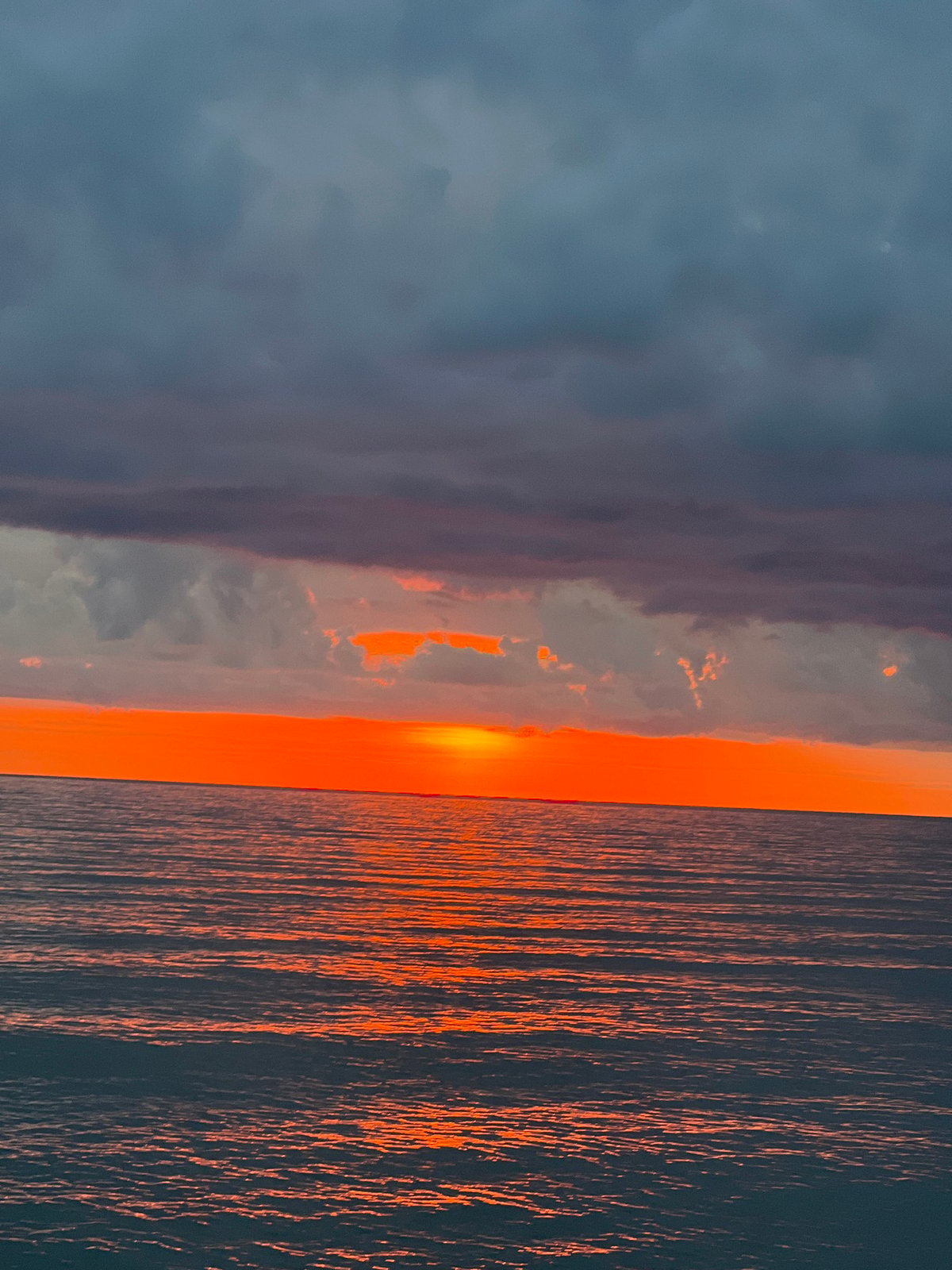 Sunset over the Black Sea, Sochi — fishing, painting, dramatic skies