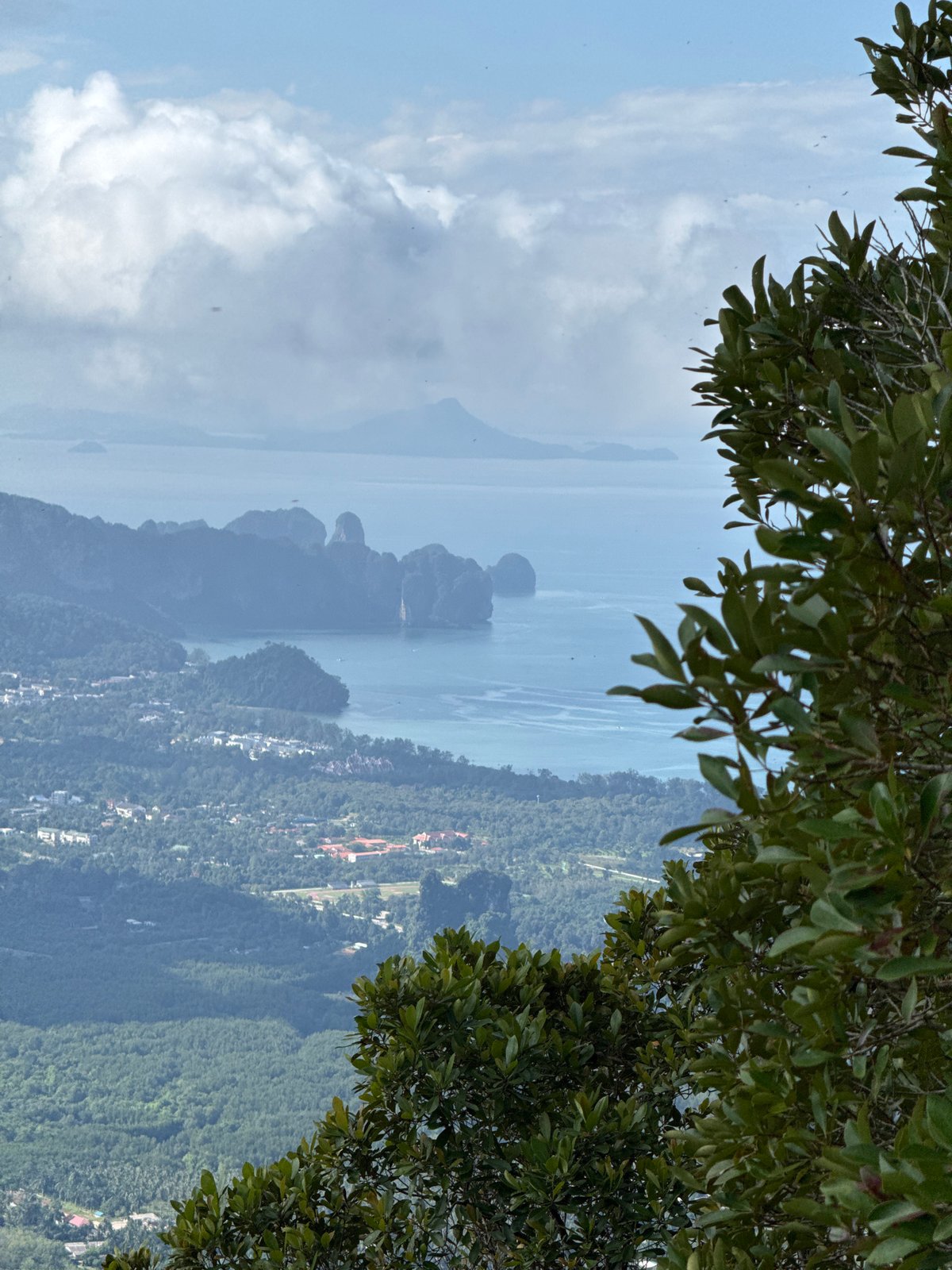 Panoramic mountain views from Ban Din Daeng Nui viewpoint