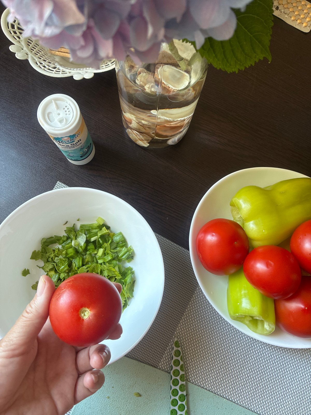 Getting ready and making lunch on a sunny Sochi morning