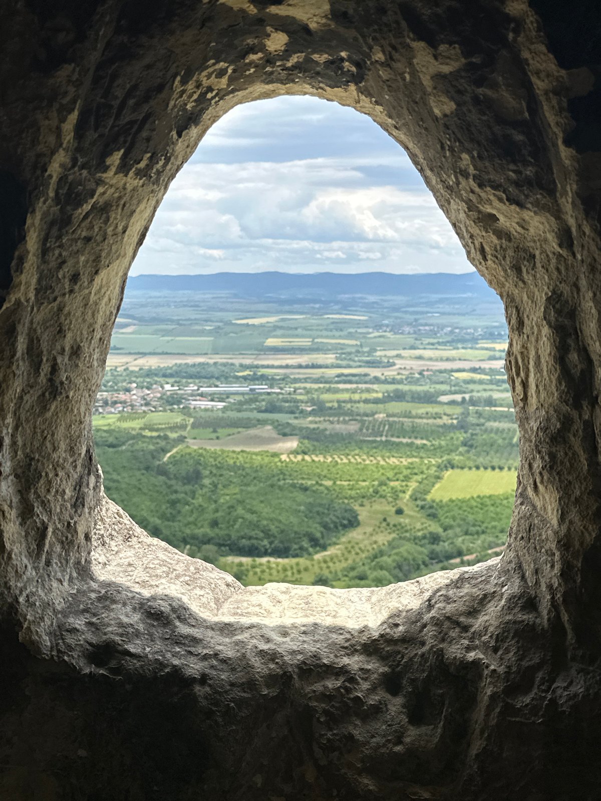 Cave view documented in Han Krum, Bulgaria