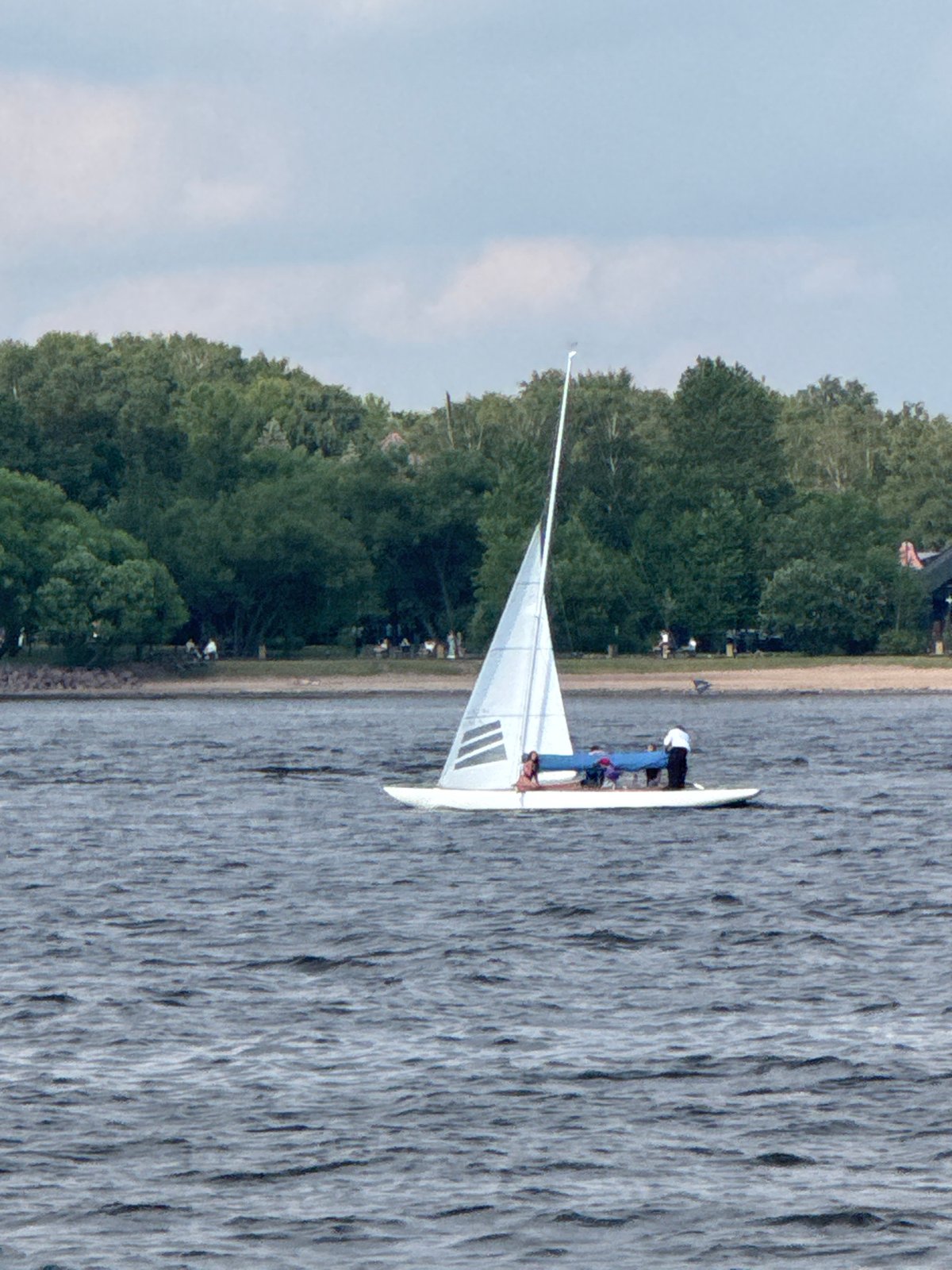 On the water around Saint Petersburg's western waterfront