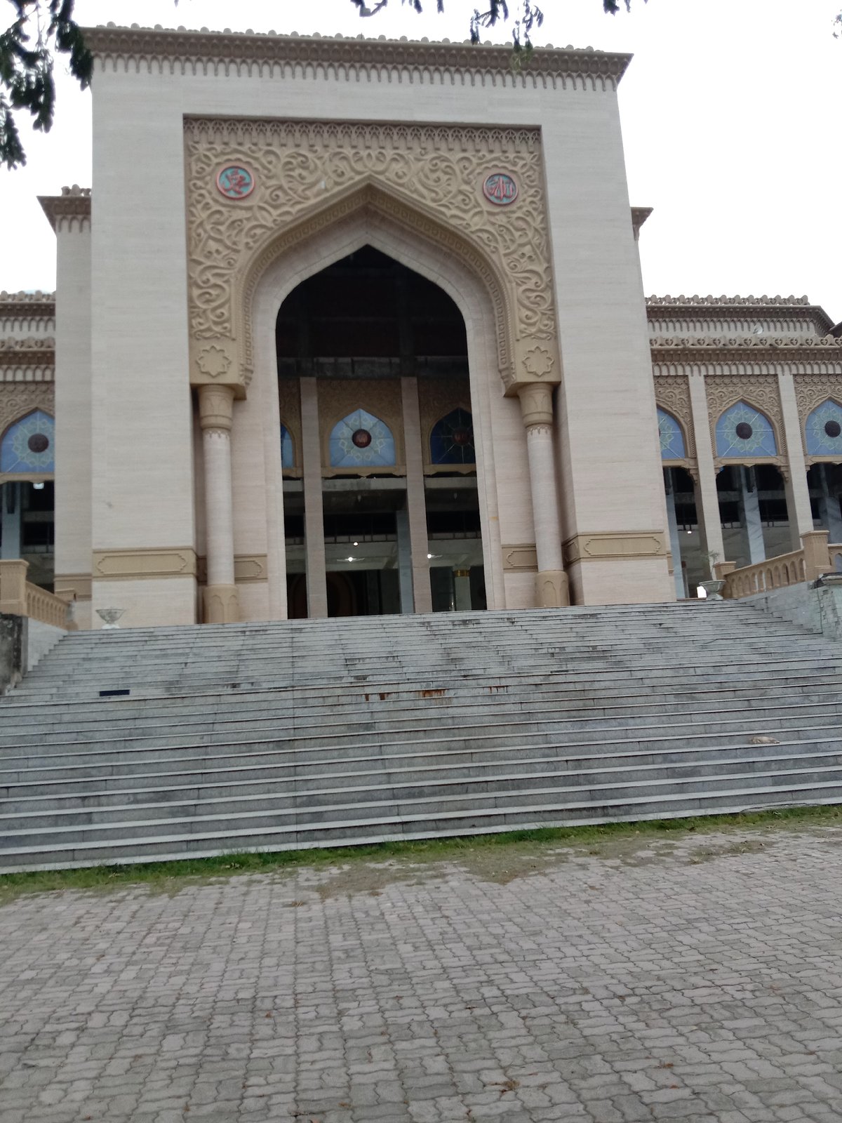 Afternoon documentation of mosque and public park in Lhokseumawe