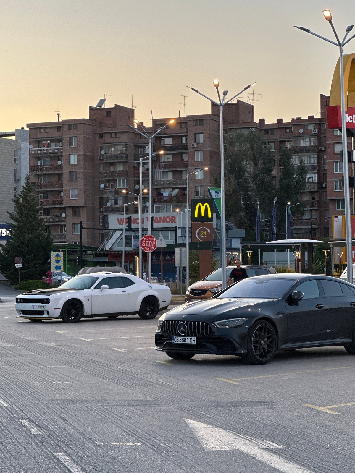Performance cars spotted around Veliko Tarnovo on a summer afternoon