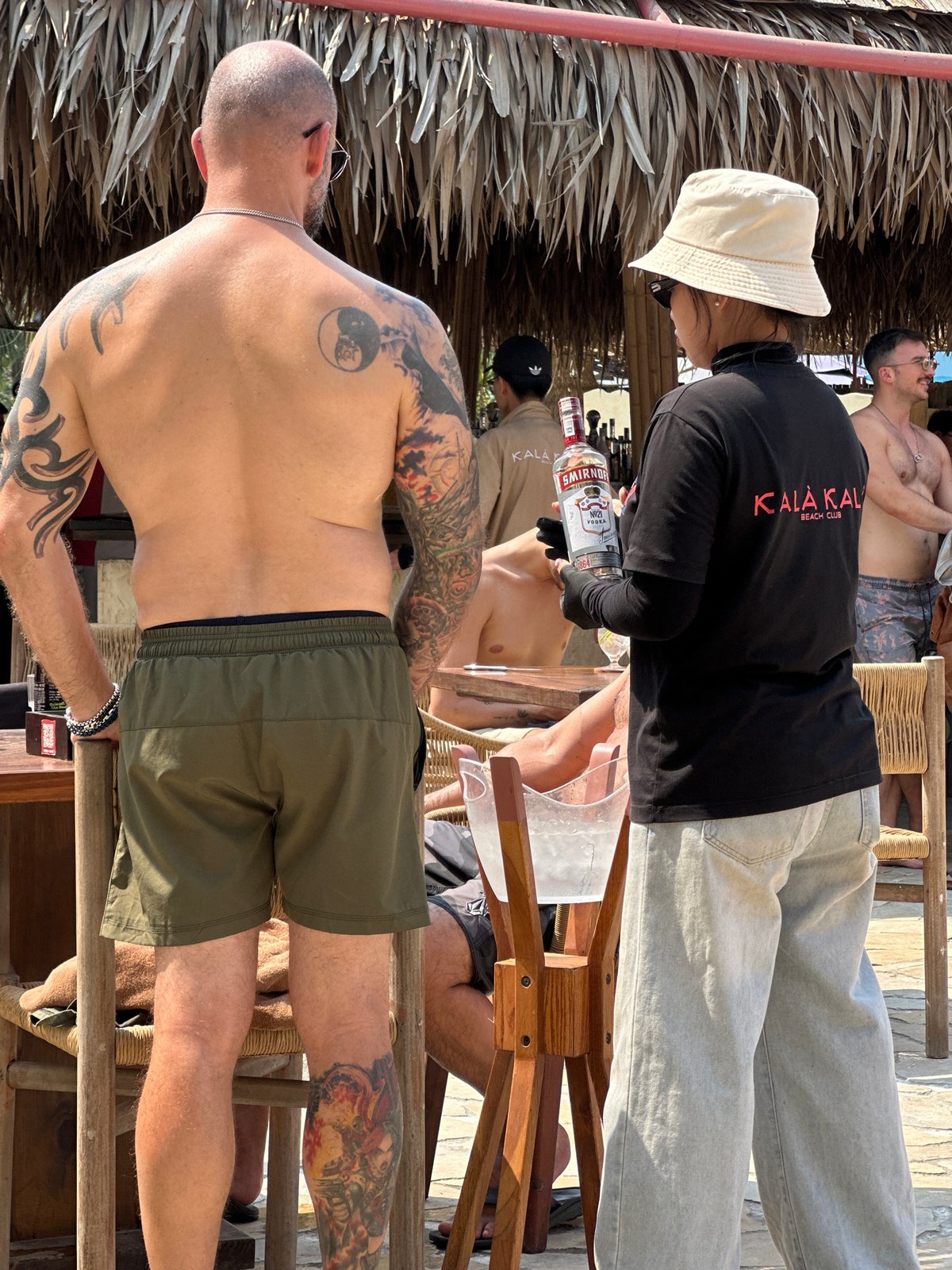 Beach club activity observed in Đà Nẵng Vietnam