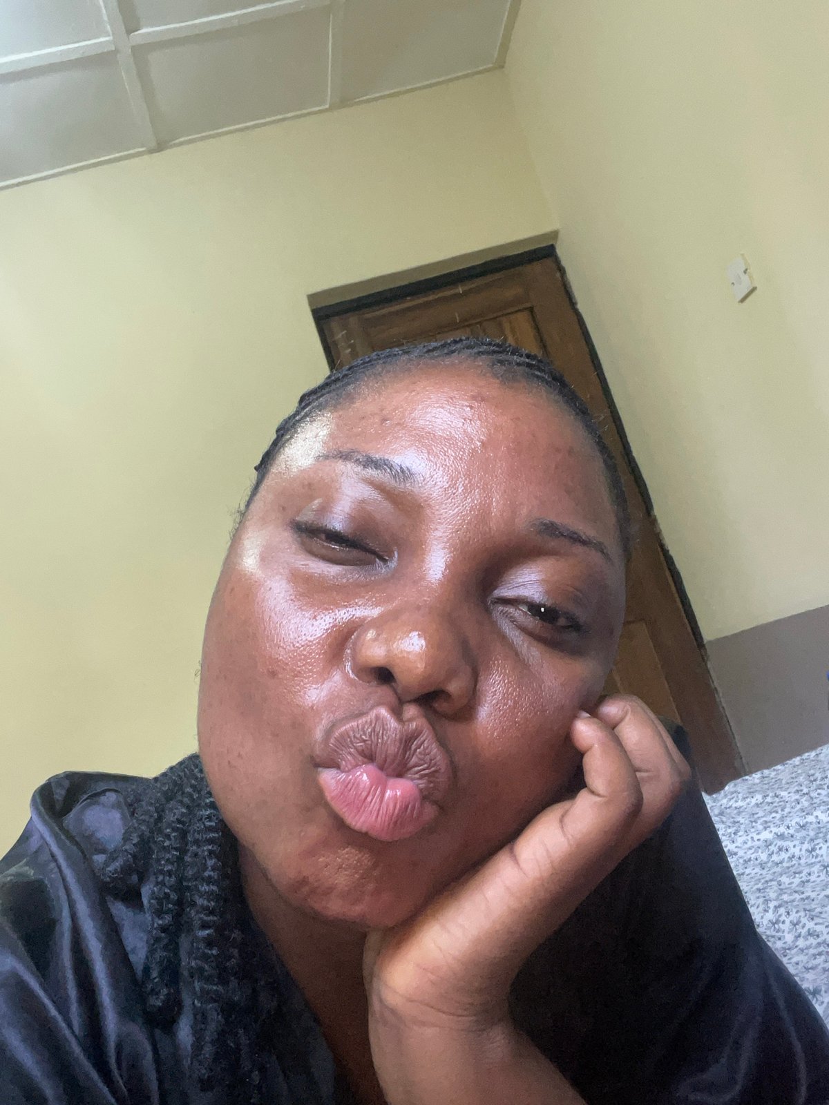Portrait photo captured in Jos, Nigeria shows woman posing