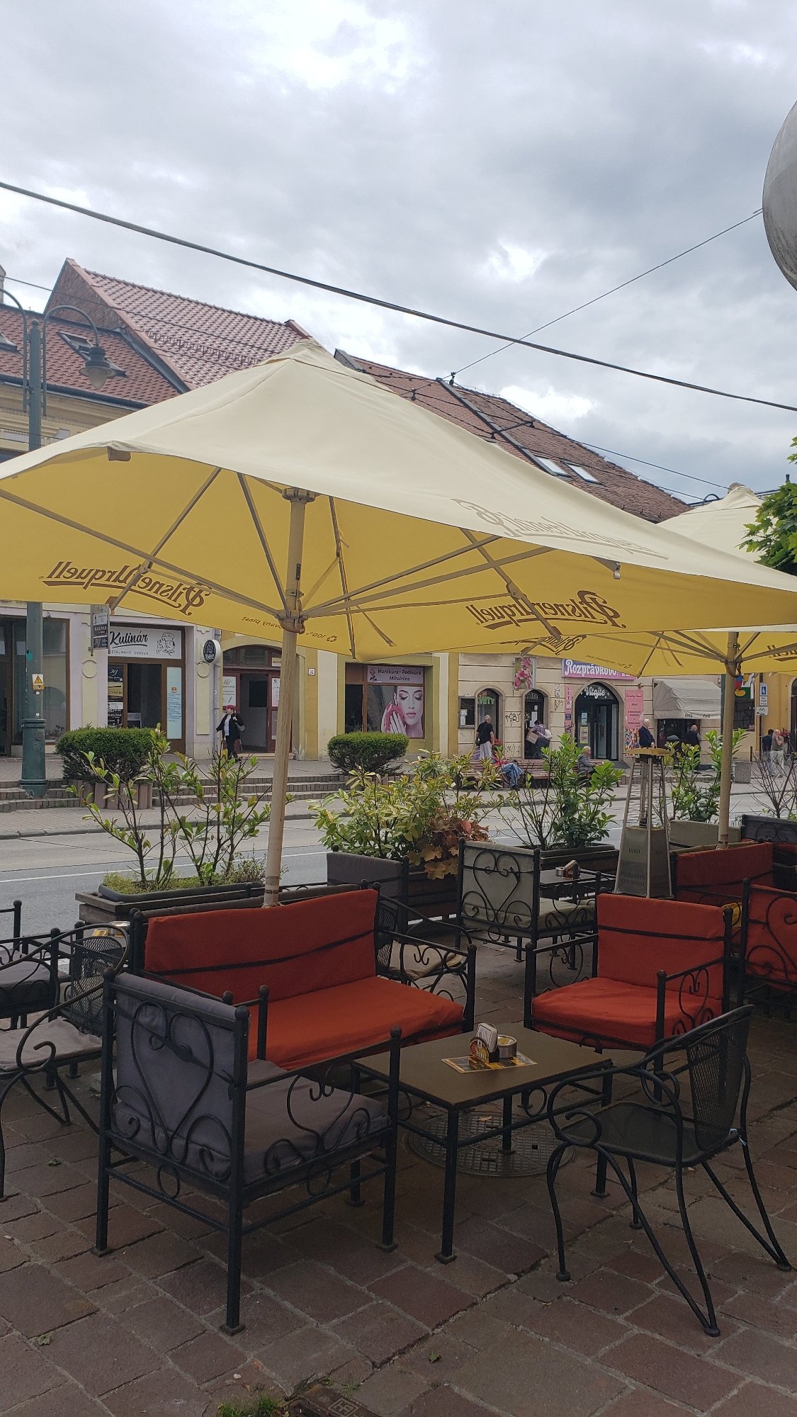 Morning stroll through Prešov's old town square and streets