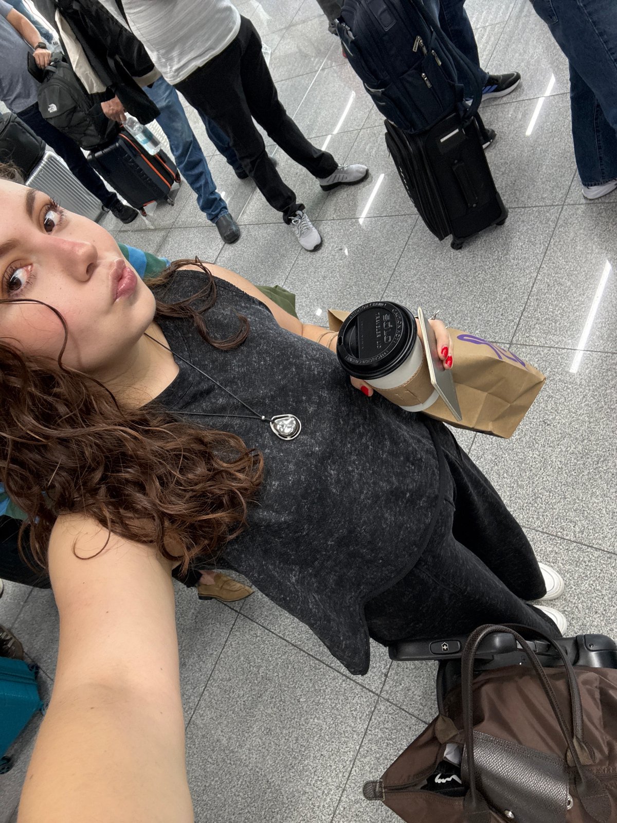 Travelers gather at Mexico City airport for Villahermosa flight
