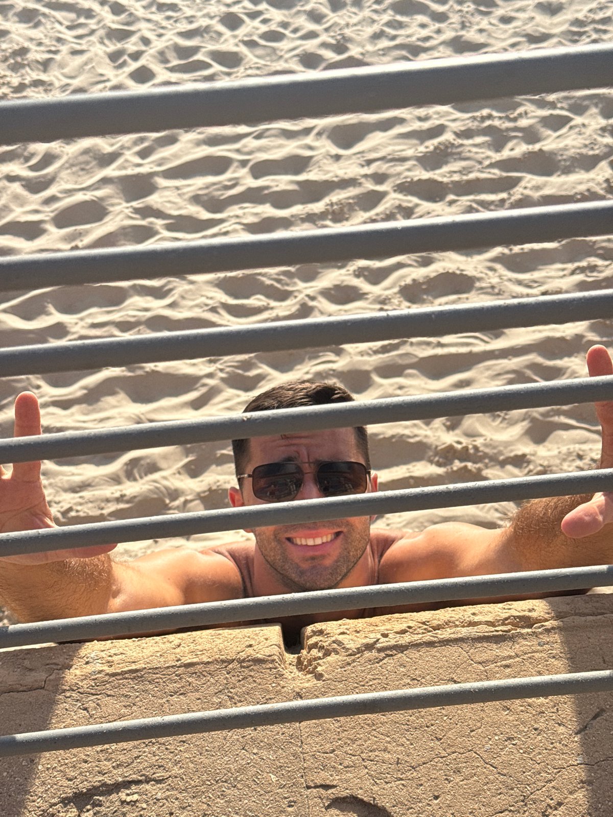 Tel Aviv beachfront and promenade on a sunny June afternoon