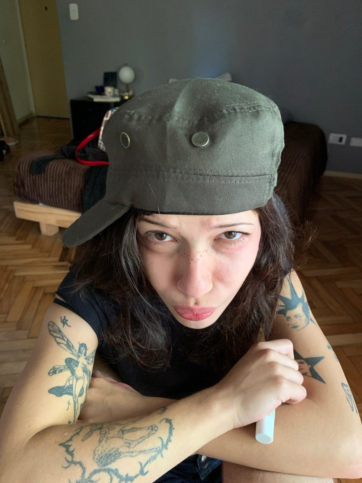 Personal photo session documented in Buenos Aires residence