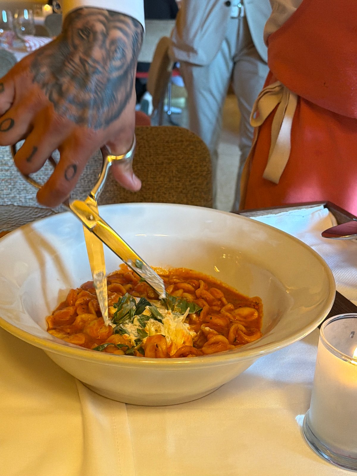 Late-night pasta service observed in West Hollywood dining establishment