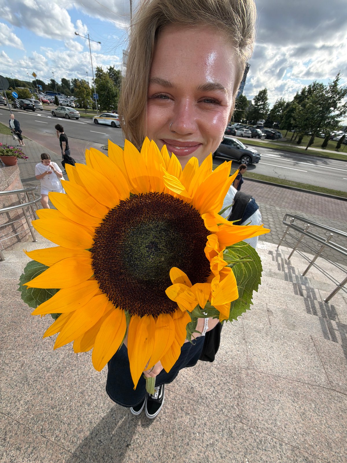 Sunflowers, yoga, and office life in suburban Belarus
