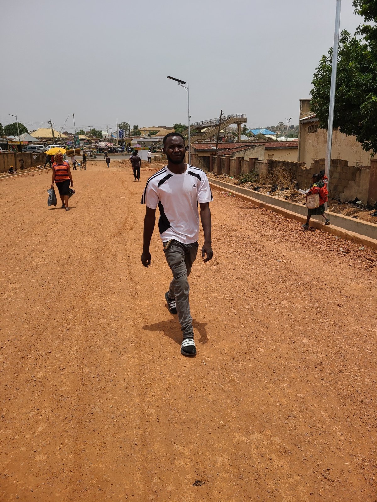 Morning street life documented across Jos, Nigeria