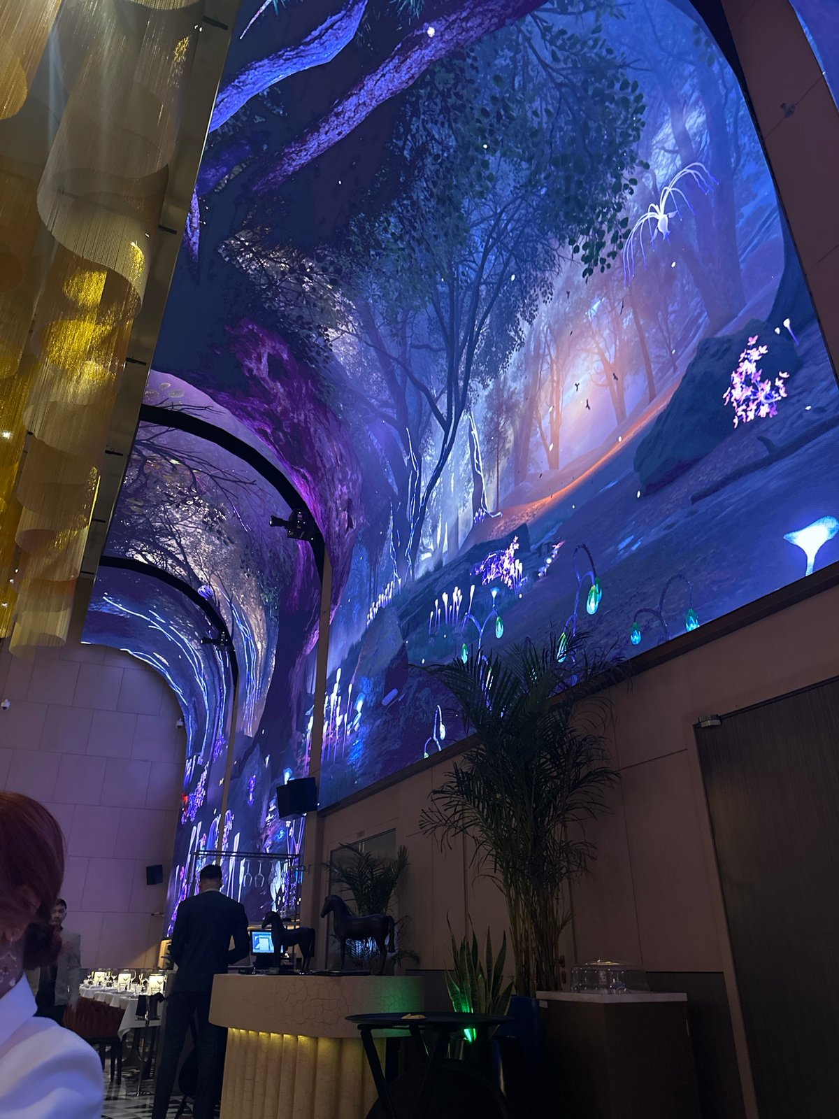 Luxury venue interior documented in Dubai