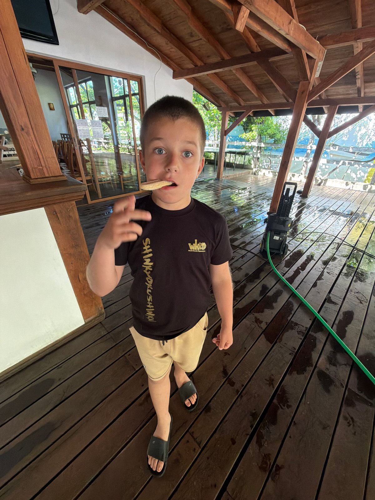 Gazebo maintenance and summer activities in Tsarevo, Bulgaria