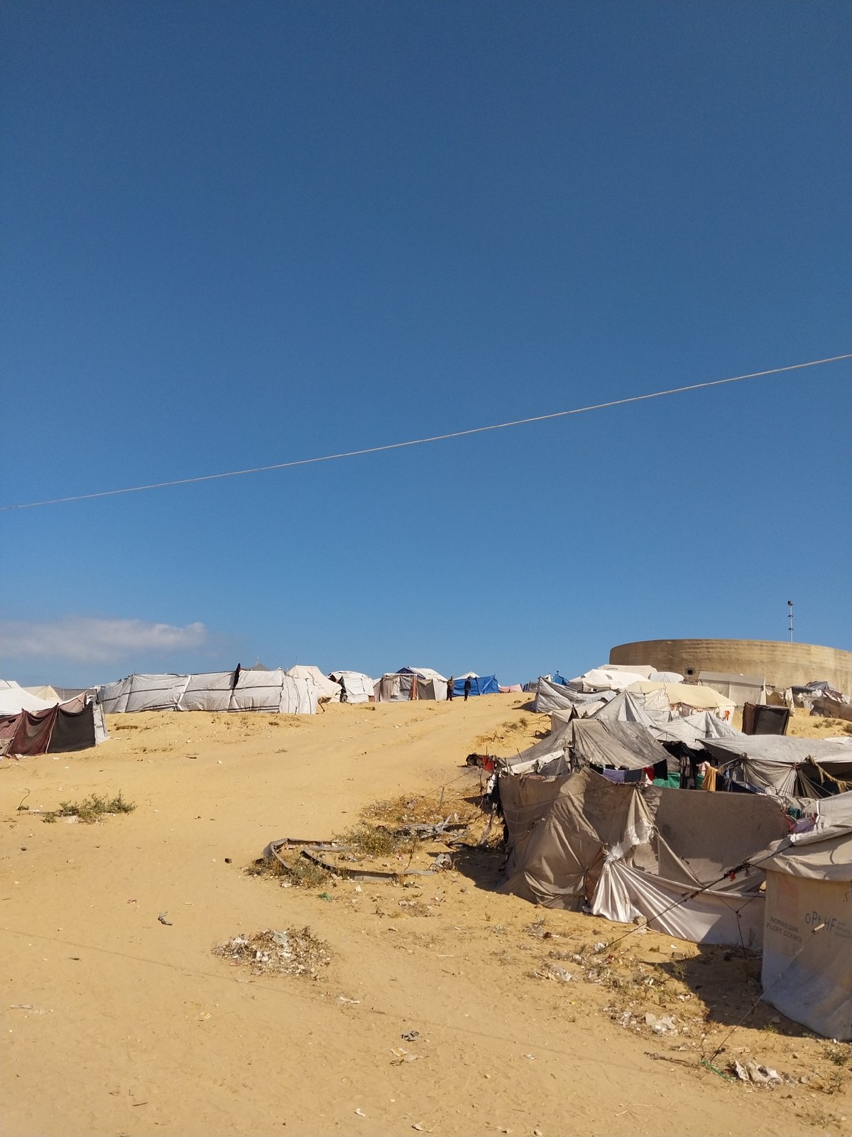 Morning scenes captured from Khan Yunis refugee camp
