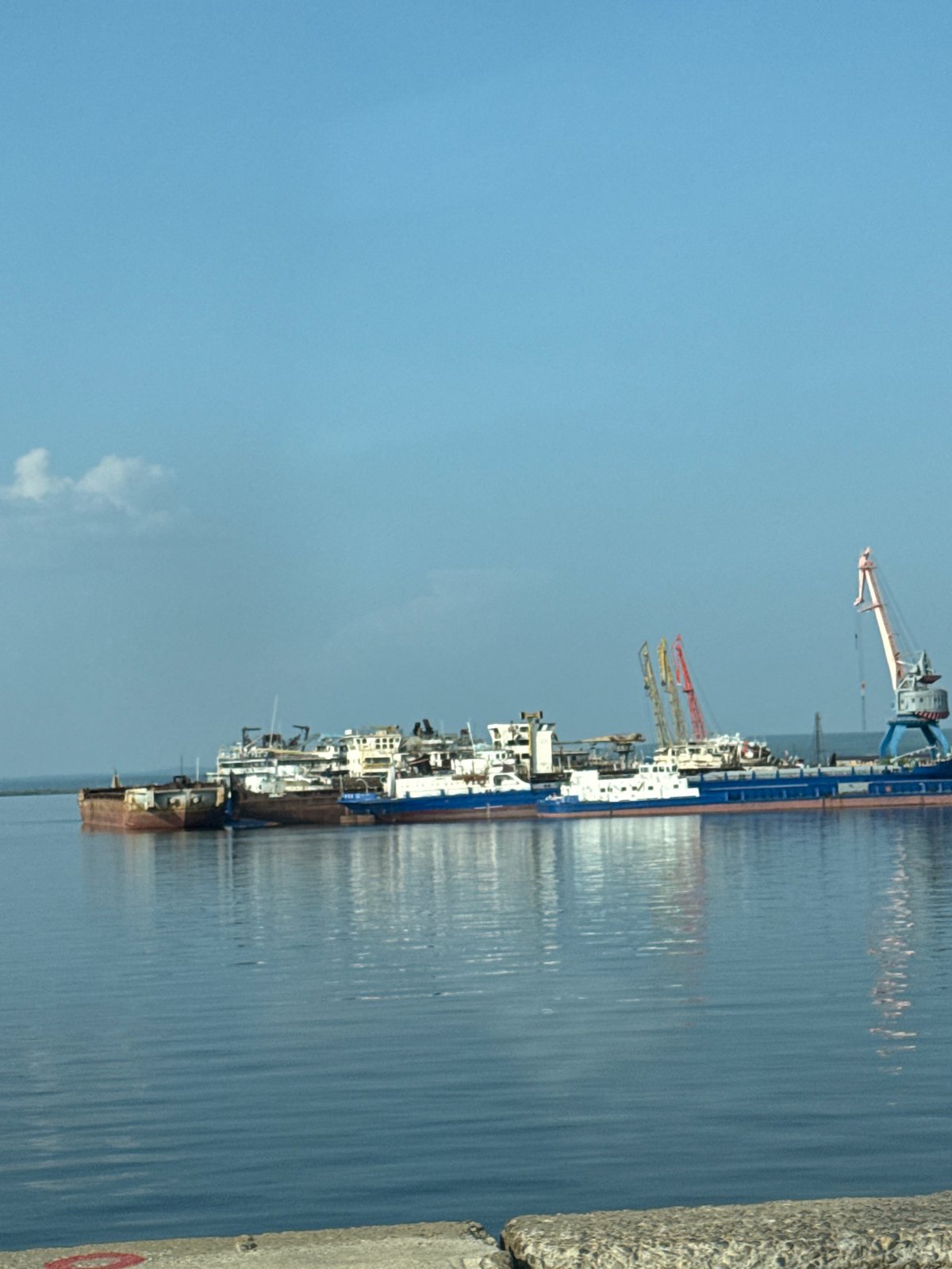 Inside the Chaikovsky Shipyard on the Kama River