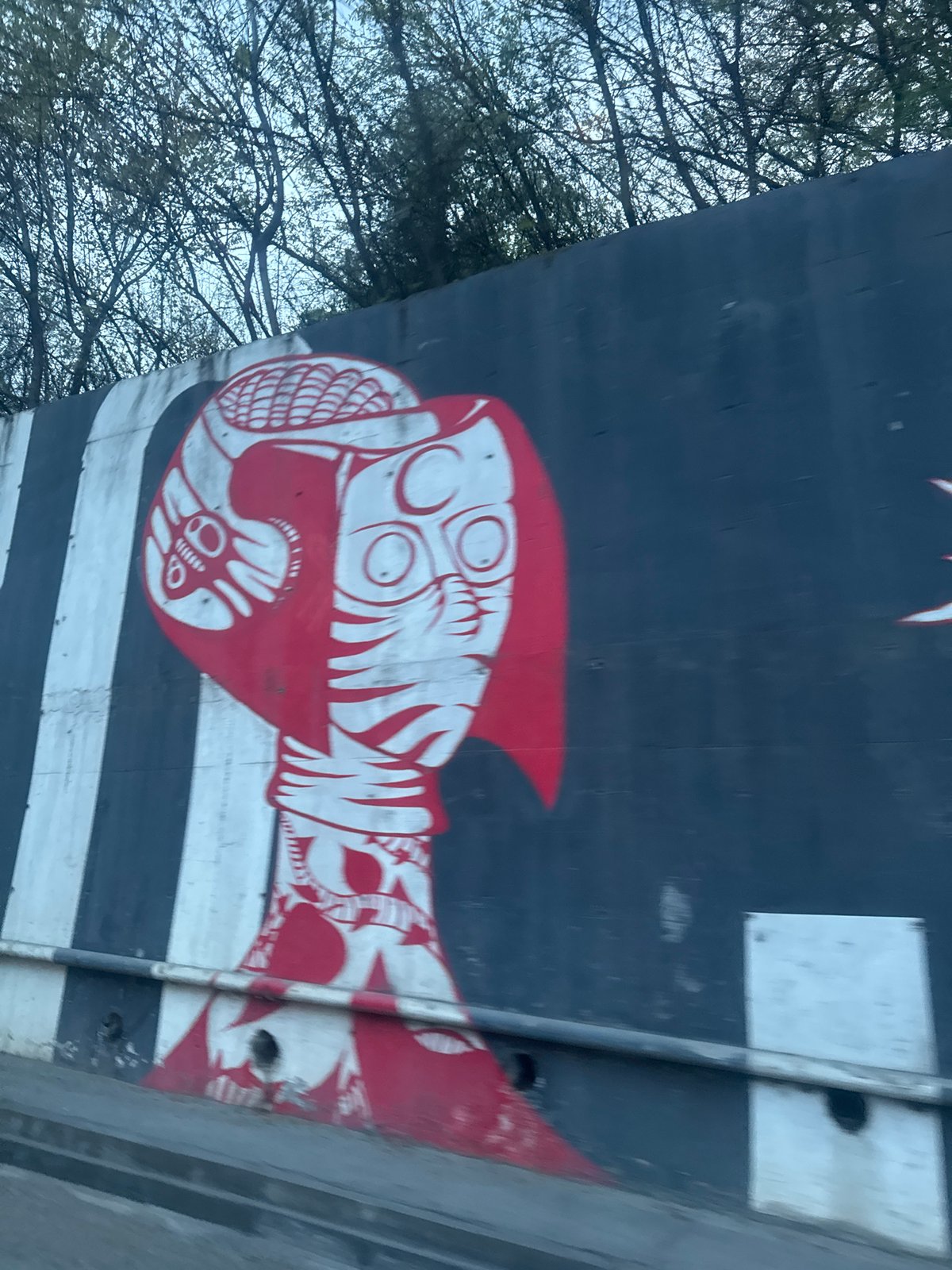 Colorful street art murals documented across Tbilisi, Georgia