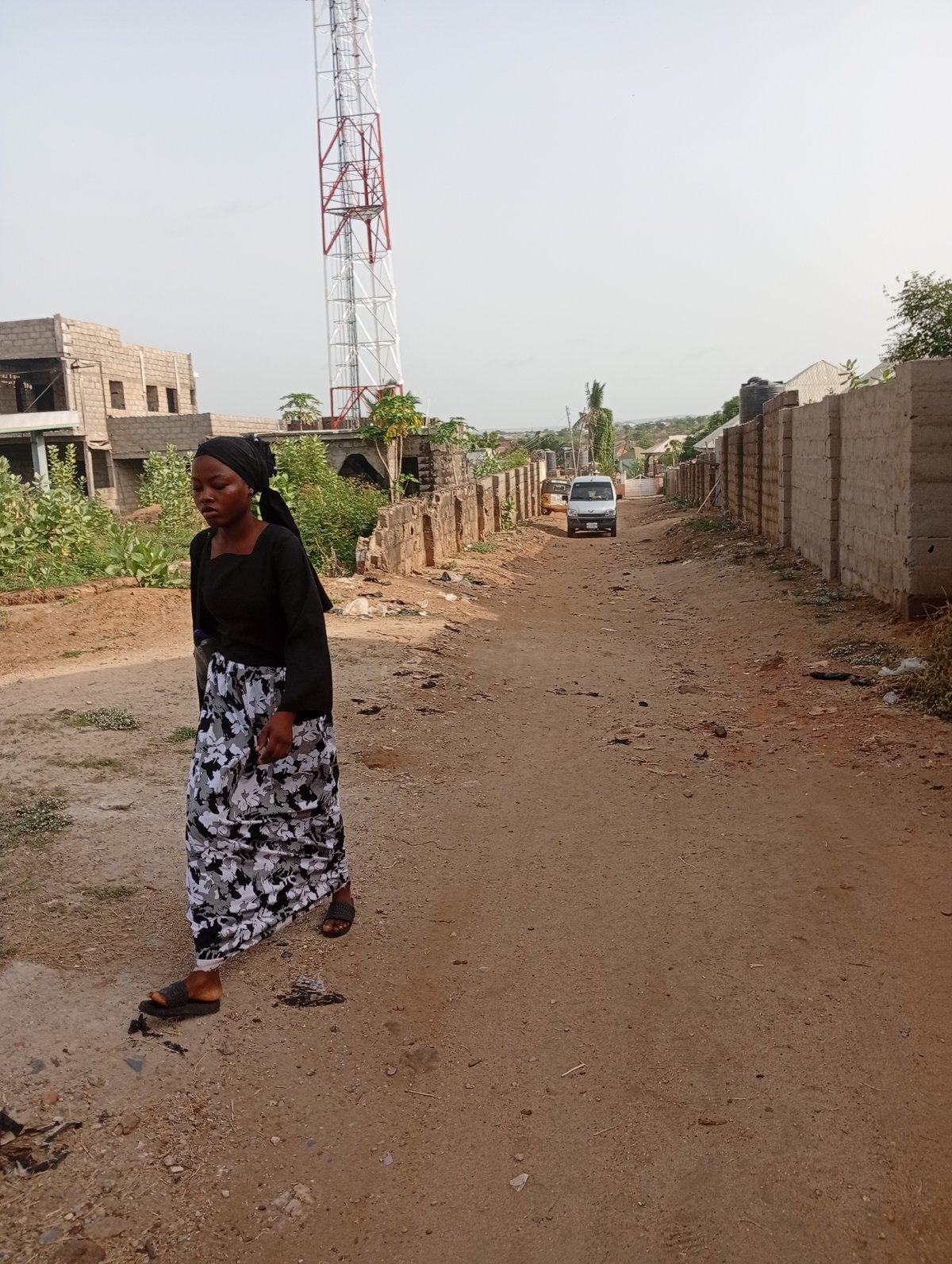 Morning street life documented in two Nigerian communities