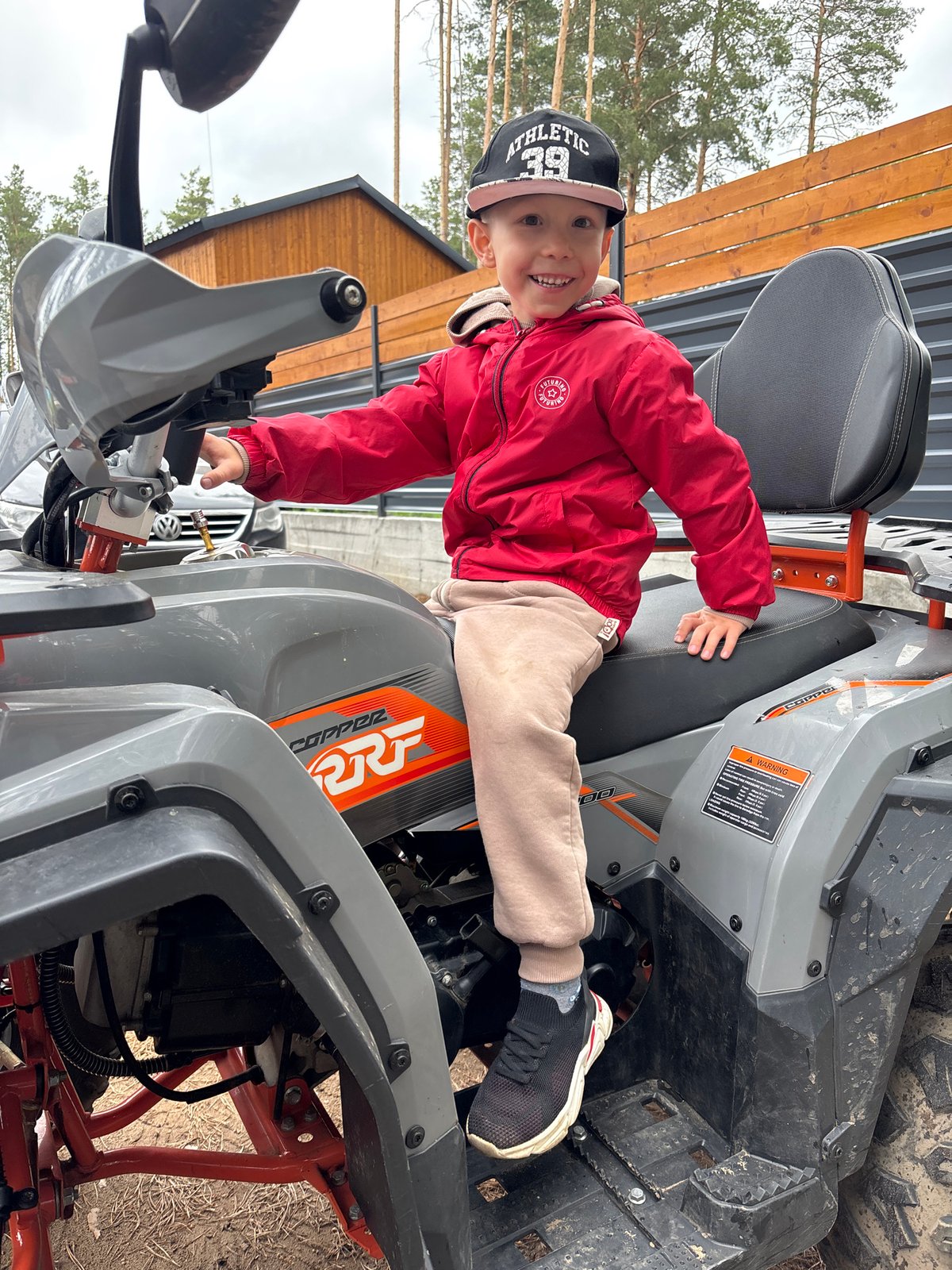 Family ATV rides and waterfront visits in Chaykovsky, Russia