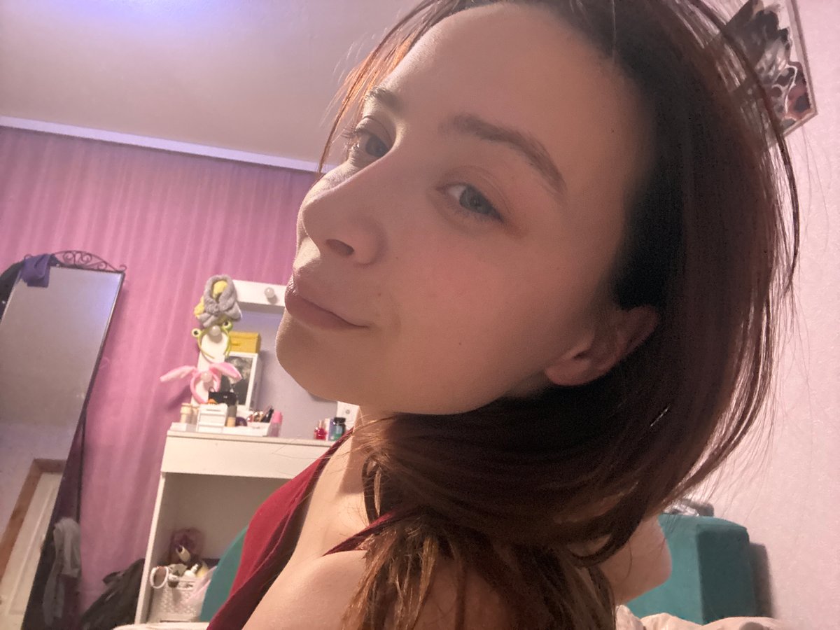 Morning routine documented through selfies in Прикамский, Russia