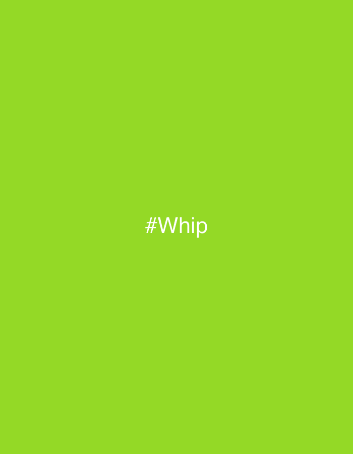 Green square with #Whip text spotted in French commune