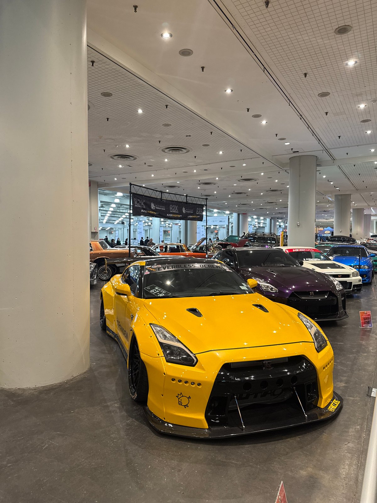 Car show displays custom and vintage vehicles in NYC