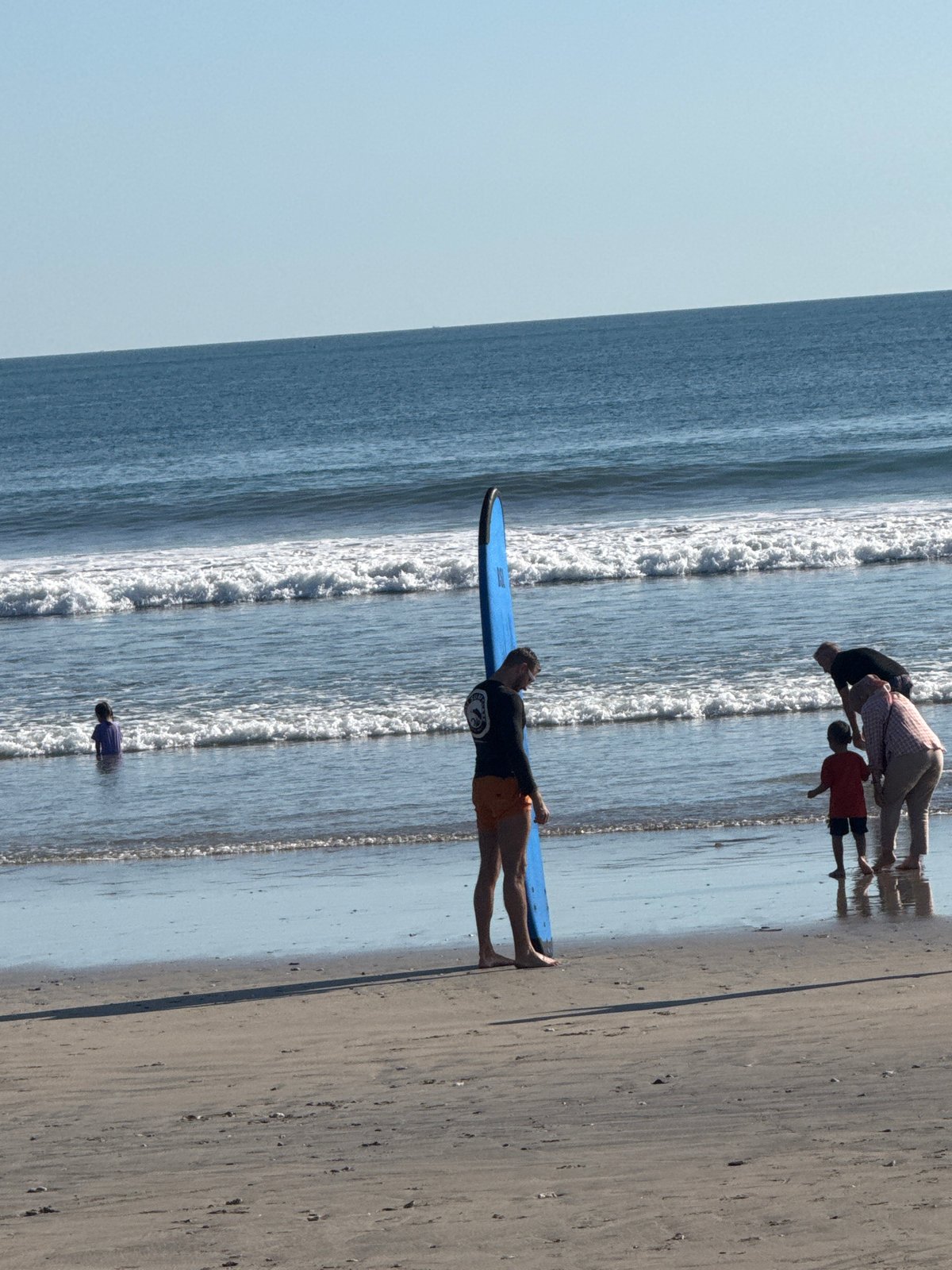 Quiet morning on Kuta Beach, Bali