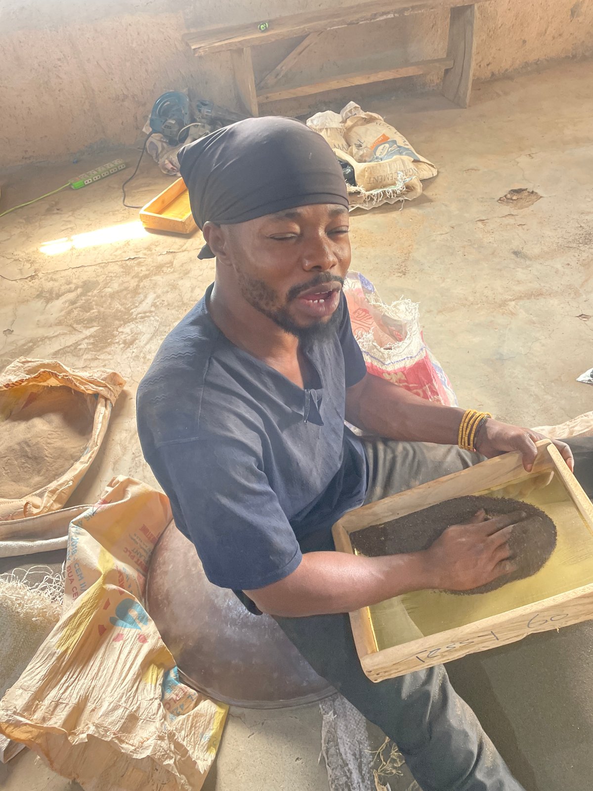 Hands-on work and group activity in Jos, Nigeria