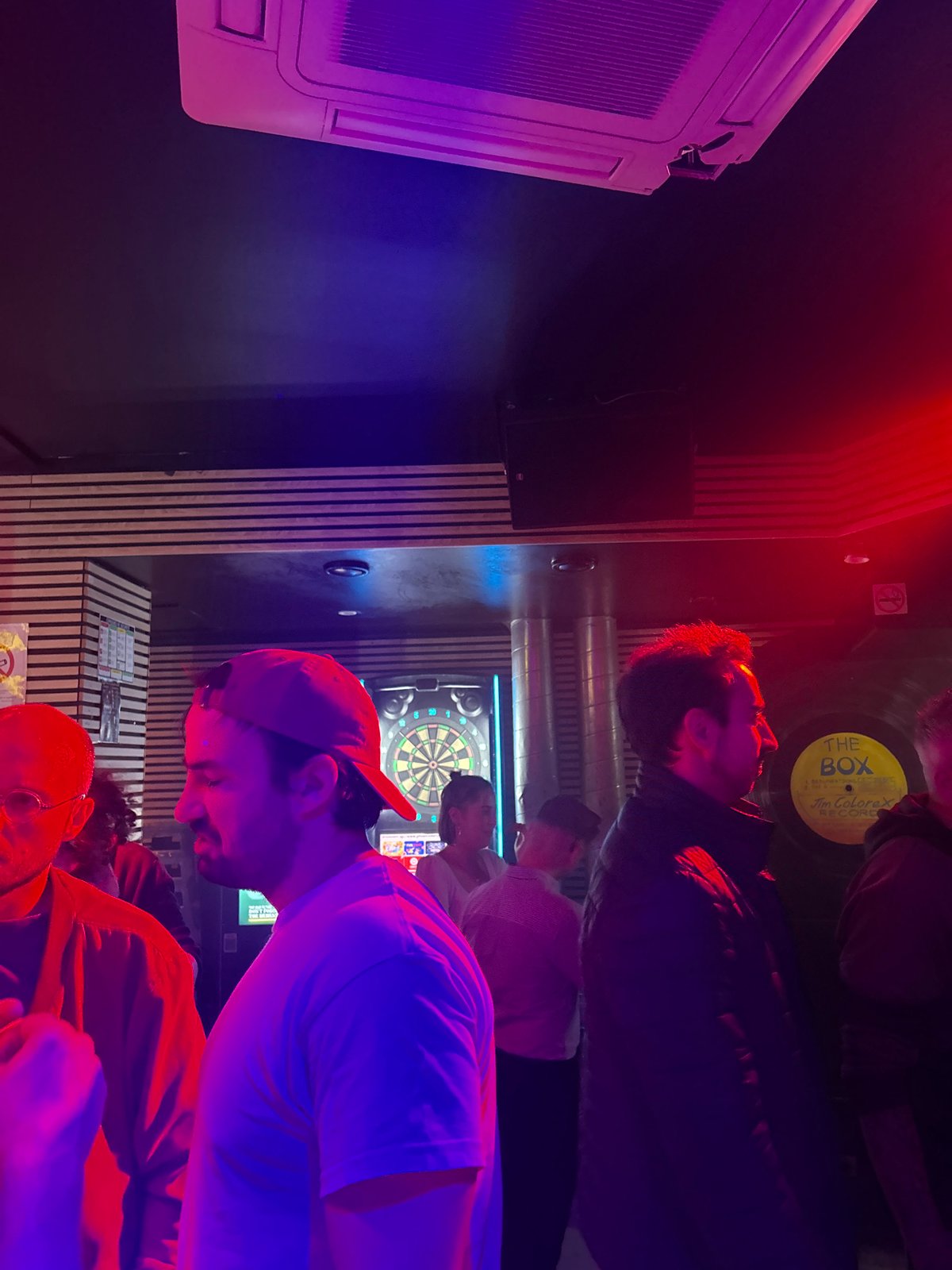 Nightlife activity documented at Lille bar venue
