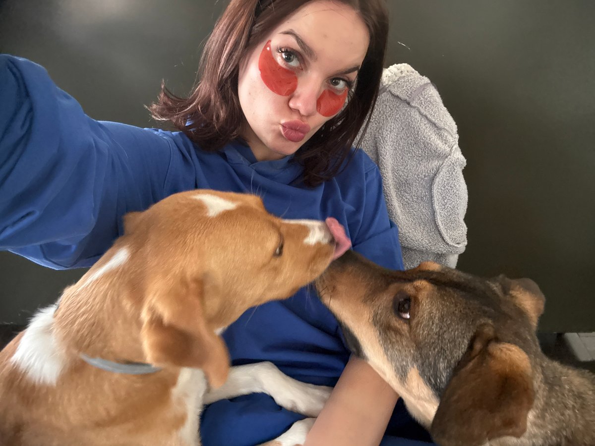 Morning skincare and breakfast routine documented in Sofia