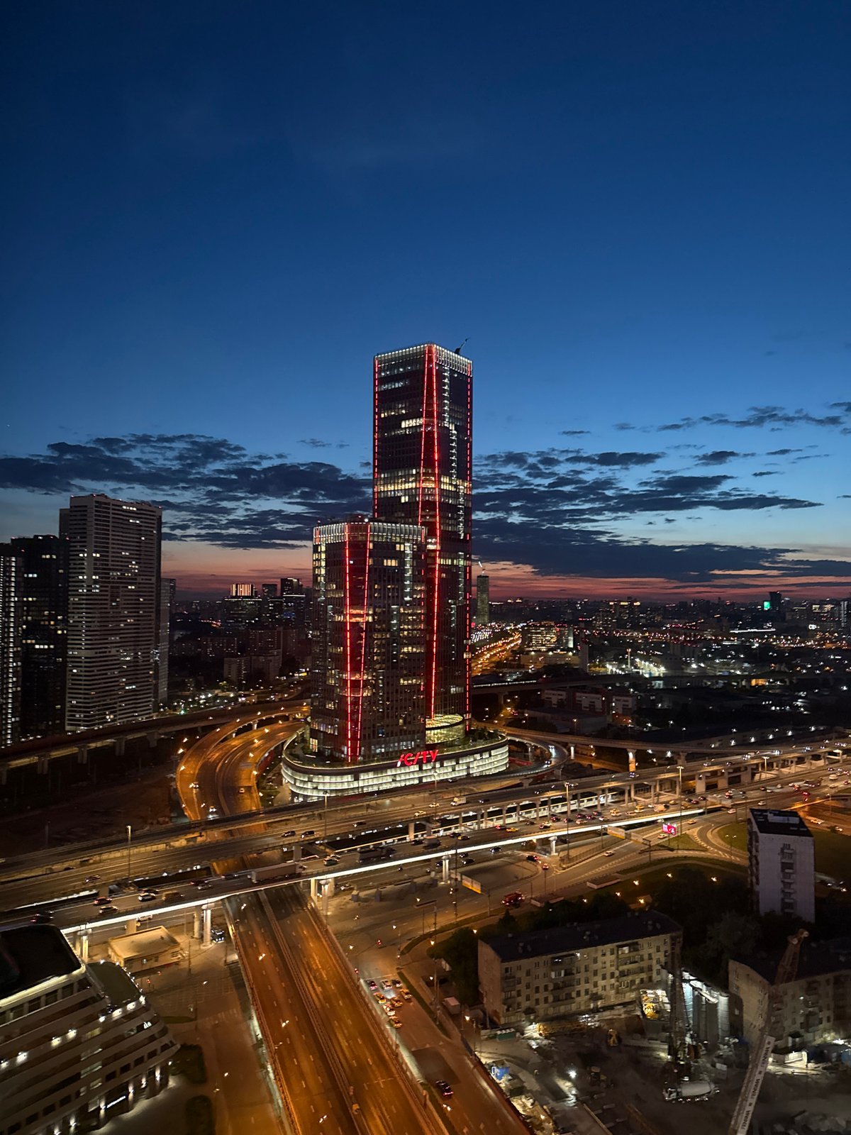 Evening life documented across Khimki, Russia through casual moments
