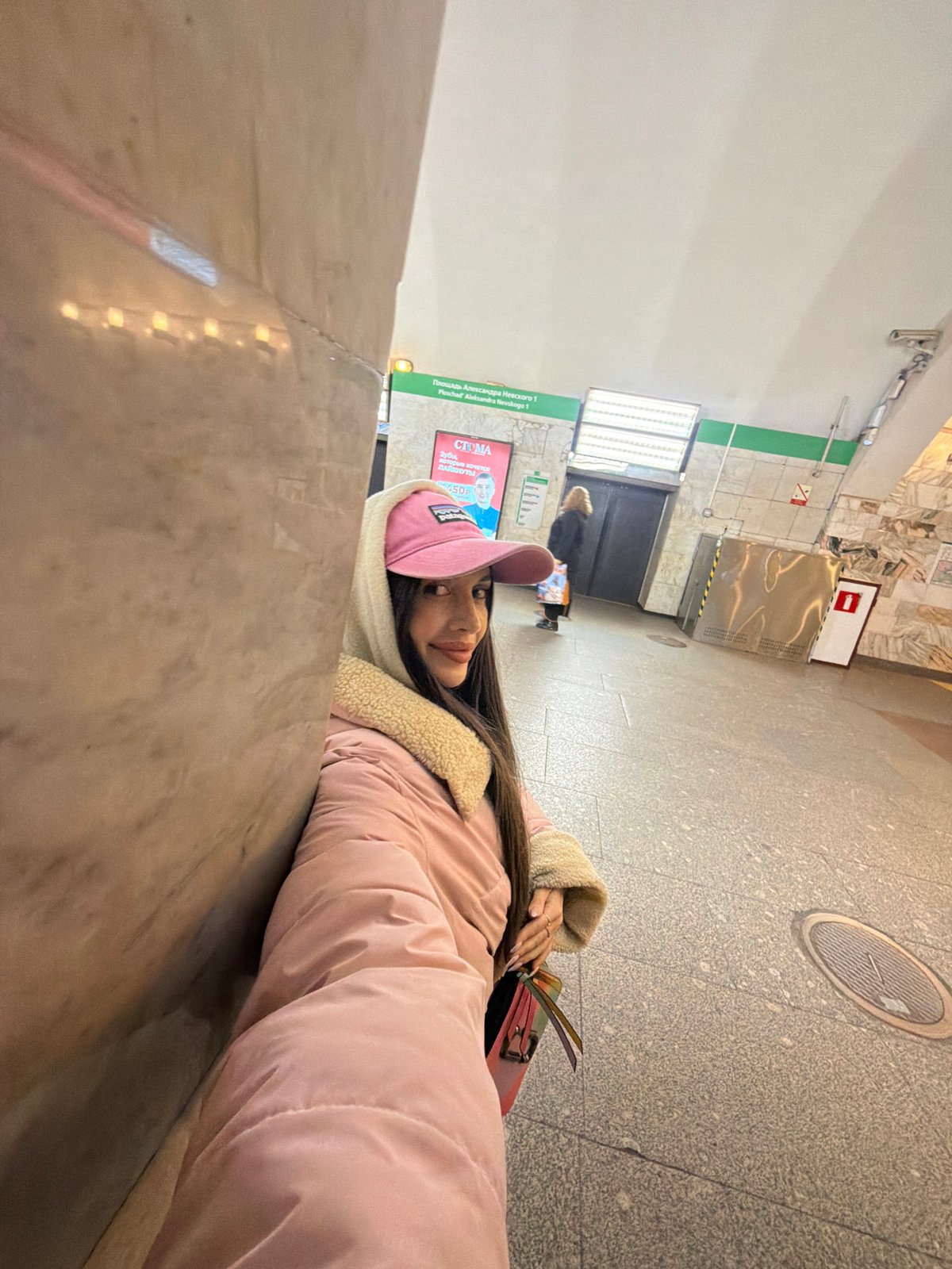 Everyday scenes captured at Saint Petersburg metro station