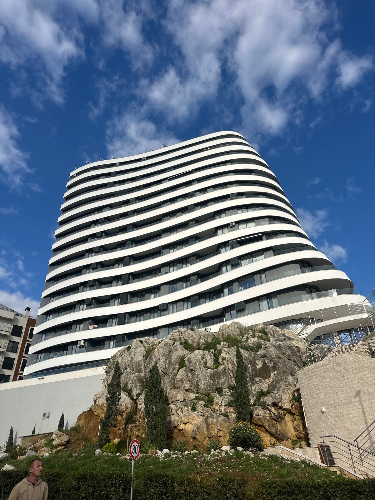 Afternoon life captured in coastal Boreti, Montenegro