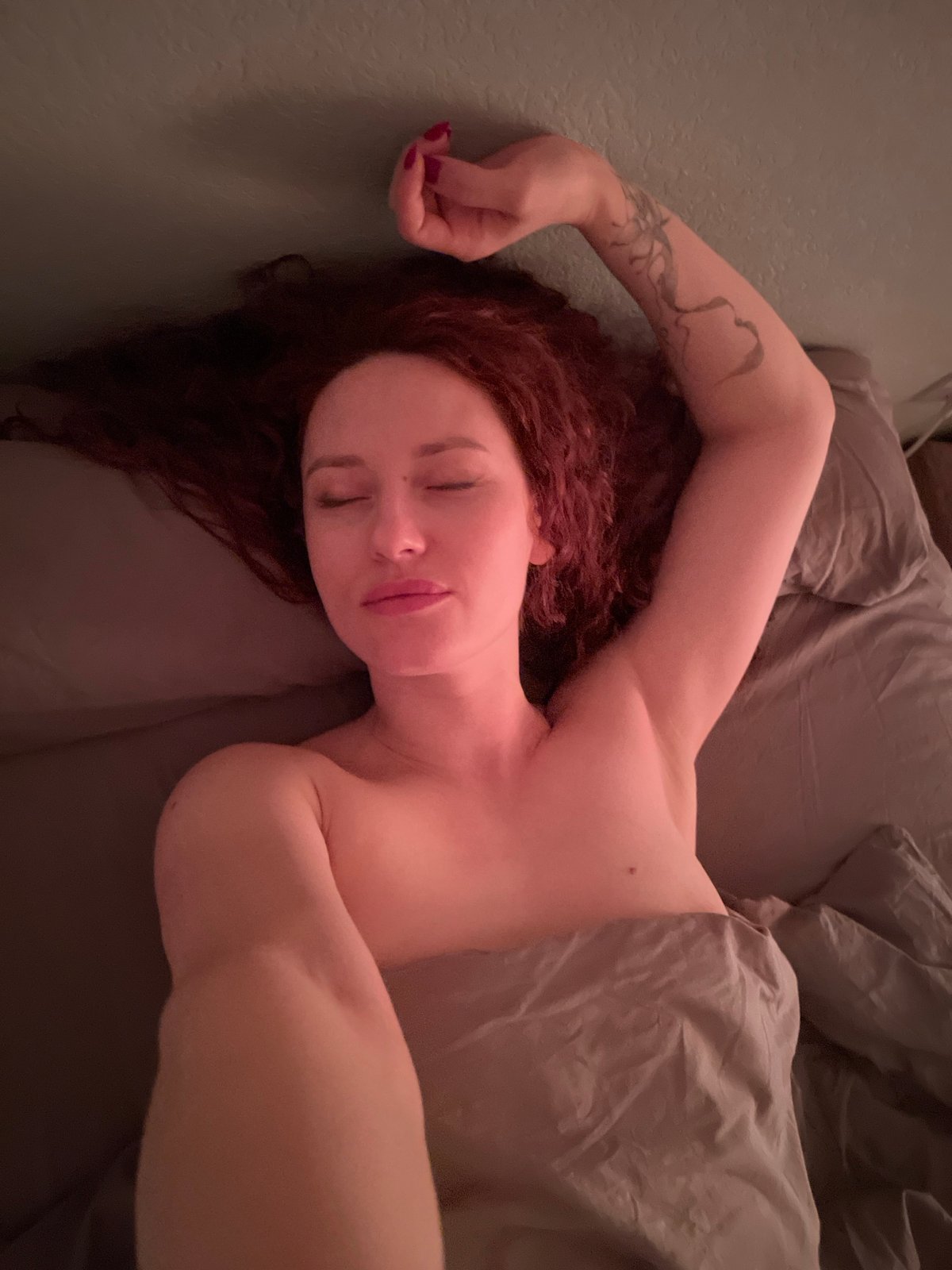 Person sleeps peacefully in Saint Petersburg morning