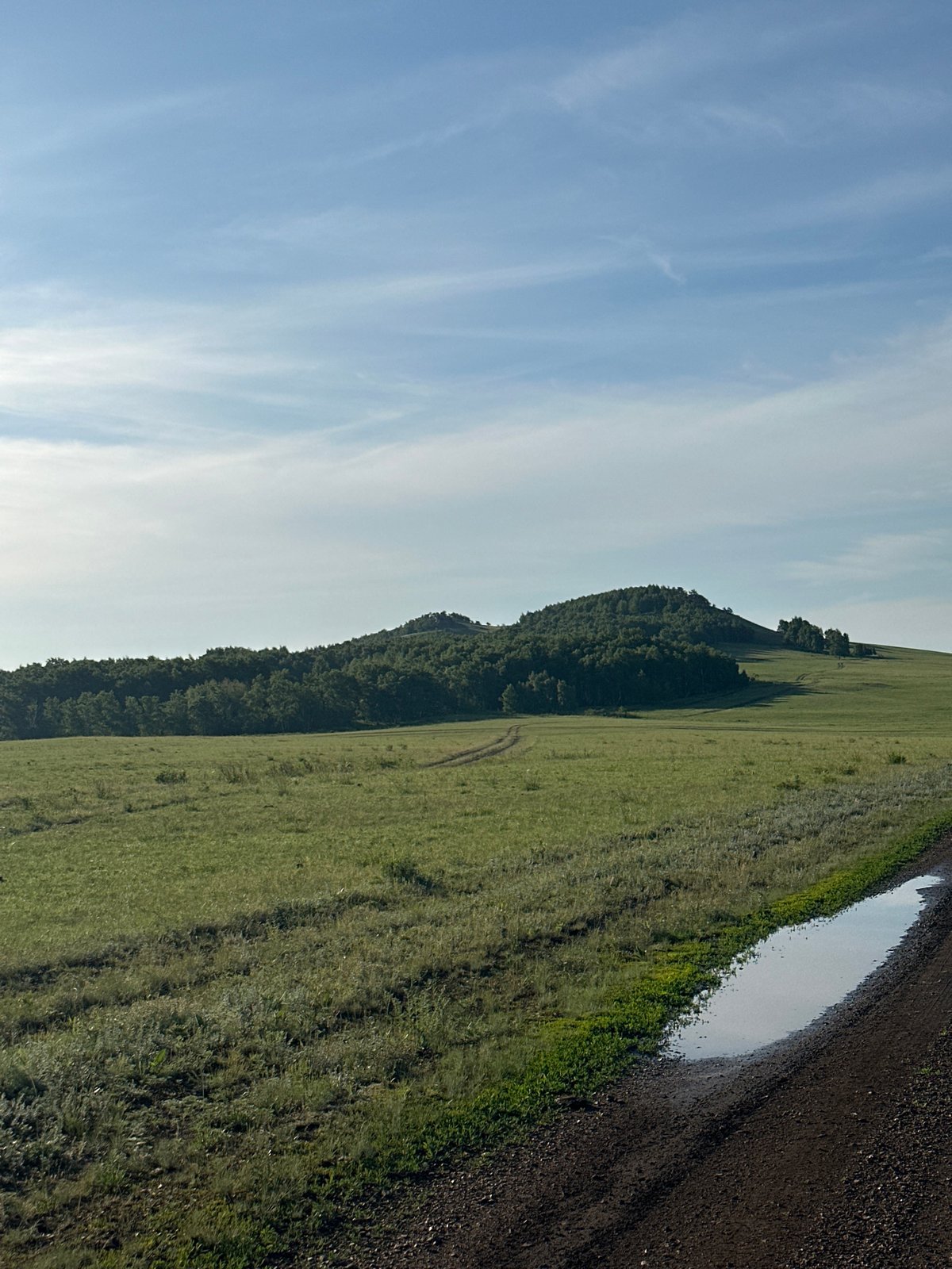 Rural landscape documented in Kokshetau, Kazakhstan