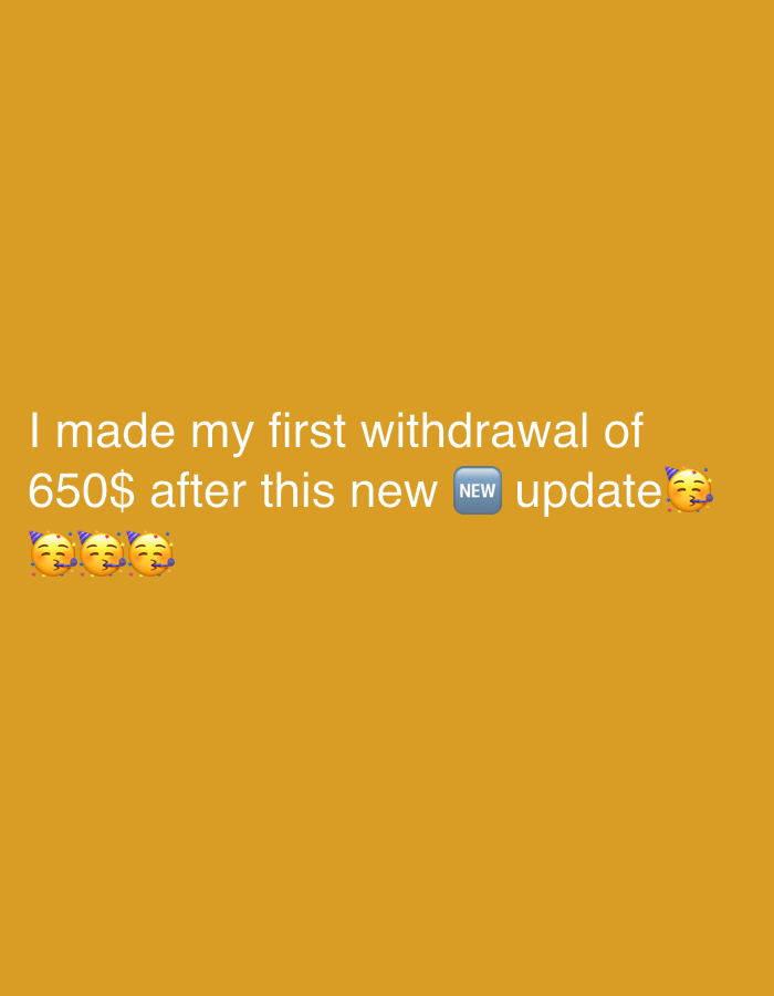 Person celebrates $650 withdrawal after app update in Chongqing