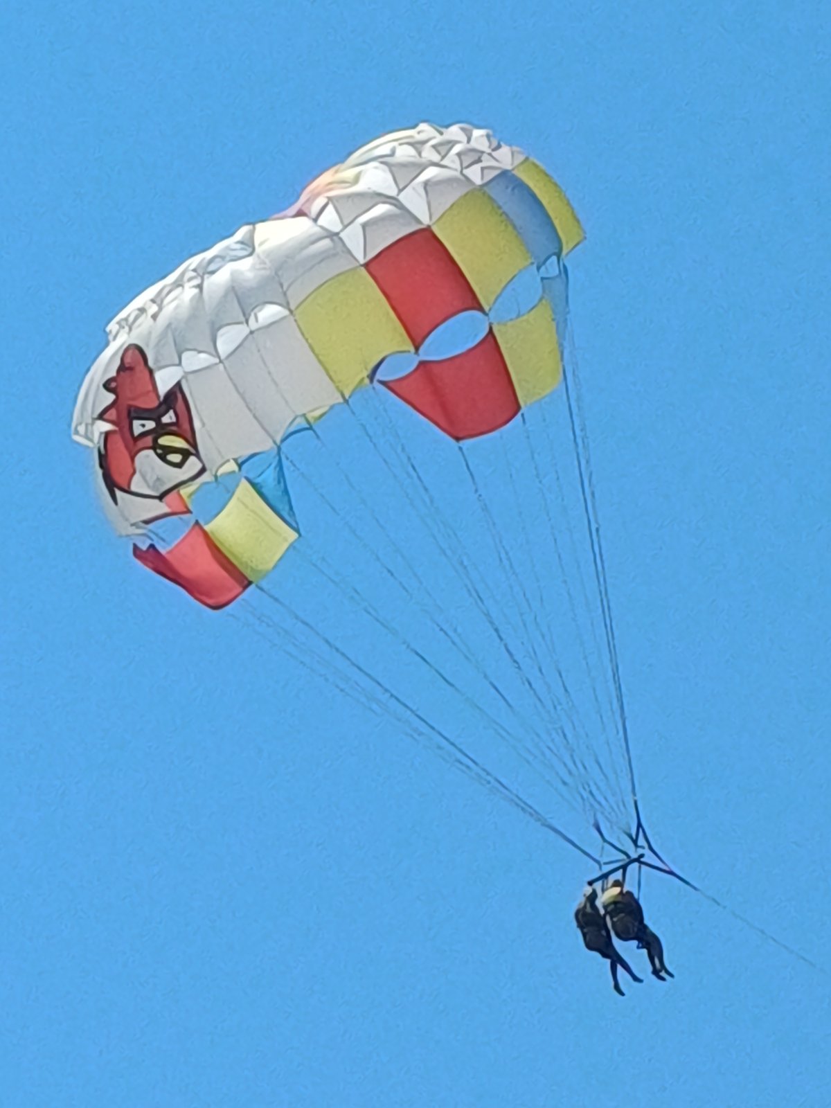 Summer day on Sochi's Black Sea coast: parasailing, paddleboarding, swimming