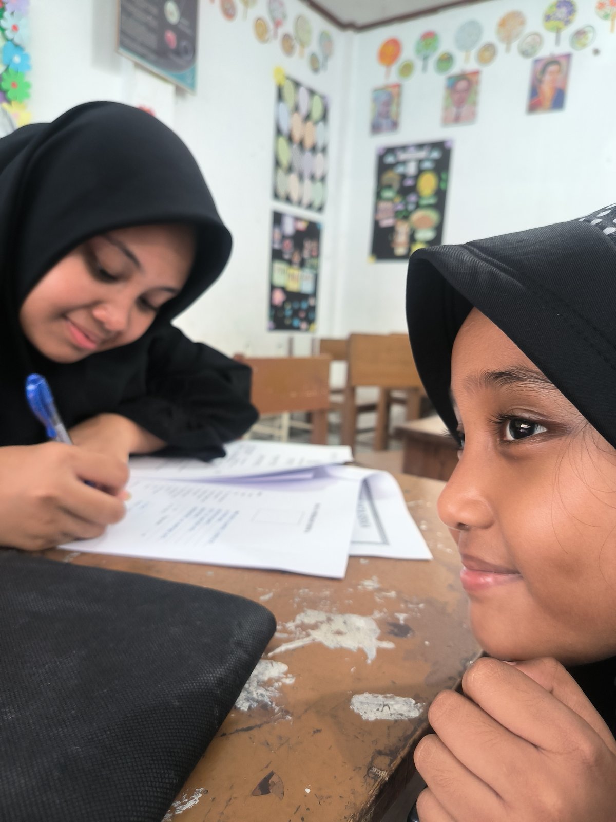 School and community activity in Lhokseumawe, Indonesia