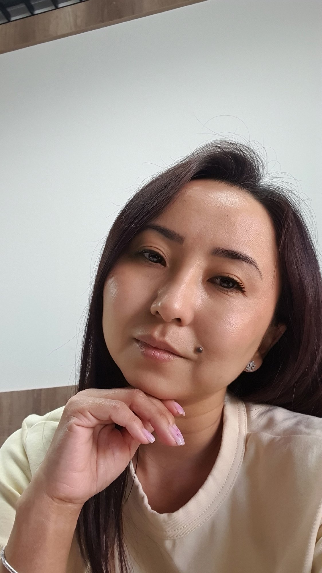 Indoor scenes documented in Kokshetau include woman, moon decoration