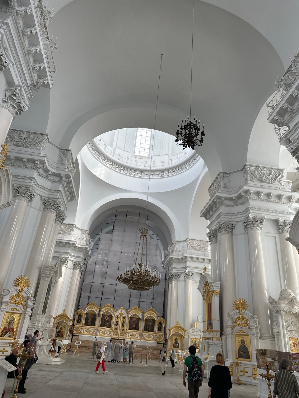 Architectural art and grandeur inside Saint Petersburg's historic spaces