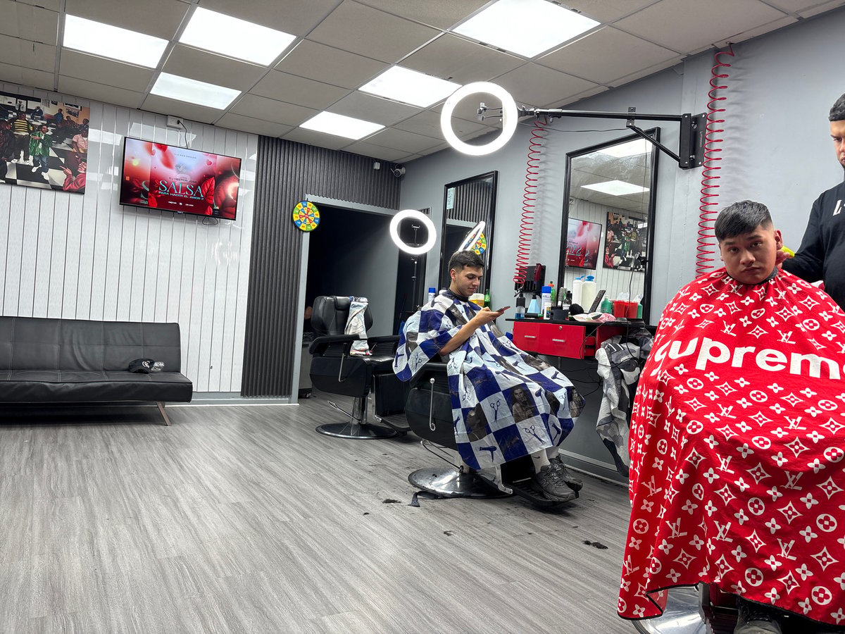Late-night barbershop service observed in Osorno, Chile