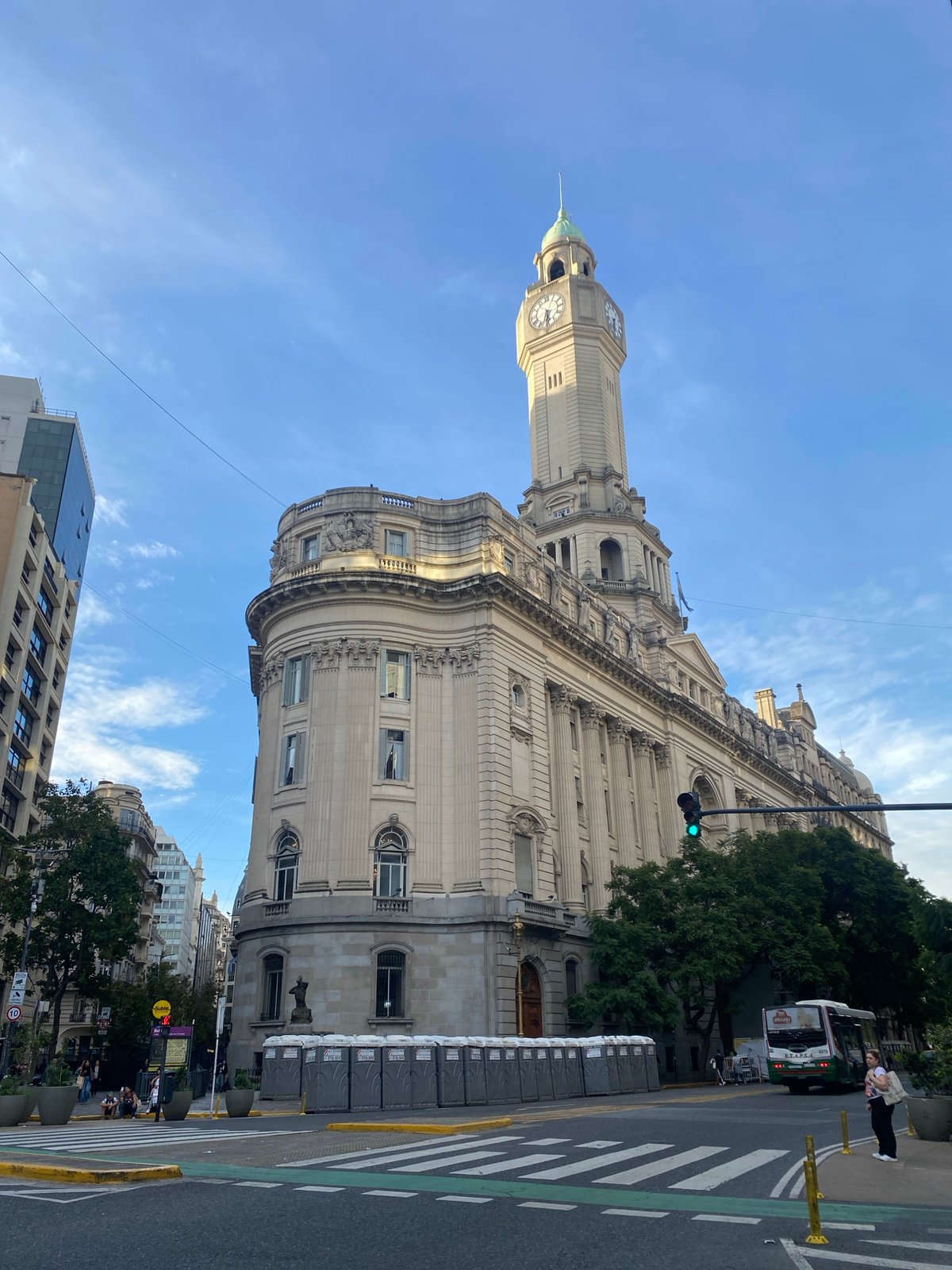 Historic Buenos Aires architecture documented in brief evening survey