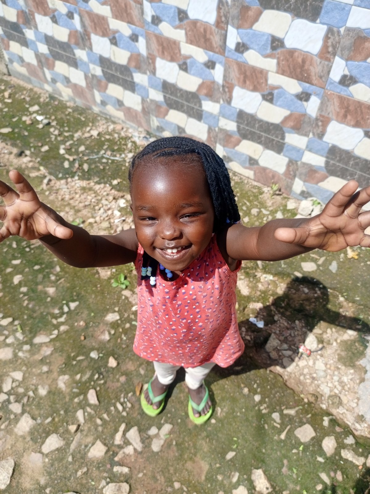 Outdoor cooking and everyday life in a Jos courtyard